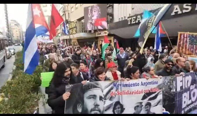 “The blockade against Cuba is an act of state terrorism against an entire people”